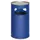 Combi-asbak Hxø 760X420Mm Rond Blauw