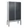 locker voor scheiding van kleding,HxBxD 2120x1200x500mm,4vak