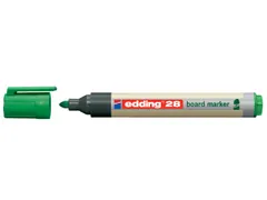 Viltstift edding 28 whiteboard EcoLine rond groen 1.5-3mm