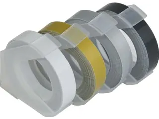 Tape Voor Lettertang 9 Mm Traditioneel 4 Kleuren - 3
