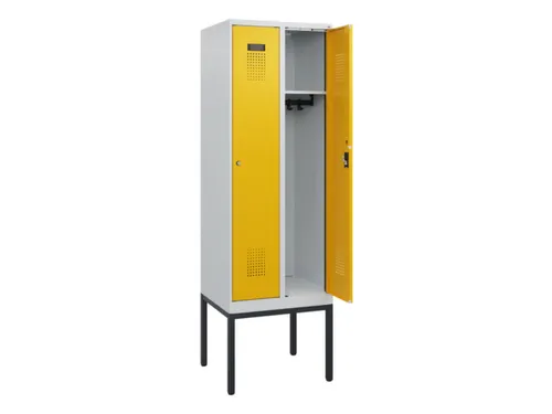 schoollocker,HxBxD 1950x600x500mm,2vak,vak B 300mm,cil.-slot