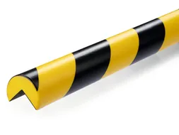 Hoekbeschermingsprofiel 25mm x 1m C25R magnetisch geel/zwart