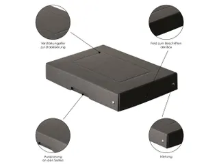 PureBox Black A5 40mm - 5
