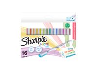 Markeerstift Sharpie S-note Duo blister à 16 kleuren