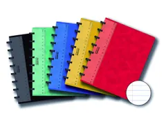 Schrift Adoc Classic A5 lijn 144 pagina's 90gr assorti