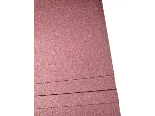 Glitterkarton Kangaro oud roze 50x70cm pak à 10 vel - 2