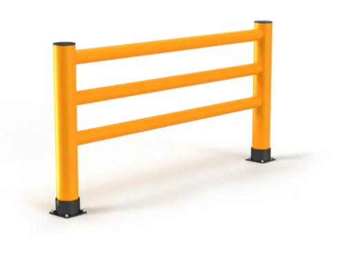 aanrijdbeschermingsplank,leuning,HxL 1100x2000mm,absorbeert botsingen