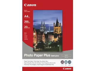 Inkjetpapier Canon SG-201 A4 260 gram semi glossy 20vel - 1