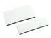 bord,HxB 40x75mm,achterzijde magnetisch,folie,wit