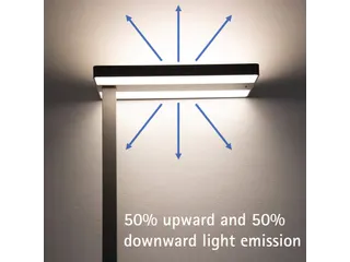 Vloerlamp LED MAULjuvis sensor dimbaar tafelklem Zilver - 4