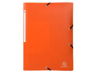 Elastomap A4 3 Kleppen Polypropyleen 5/10de Assorti - 6