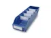 Bacs À Bec Compartimentables Polypropylène Hxlxp 95X120X400Mm Bleu