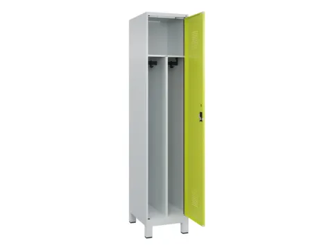 locker voor scheiding van kleding,HxBxD 1950x400x500mm,1vak
