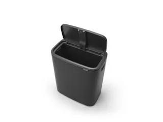 Afvalbak Bo Touch Bin 60 Liter Mat Zwart - 2