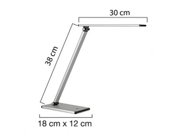 Lampe de bureau Led Terra Gris