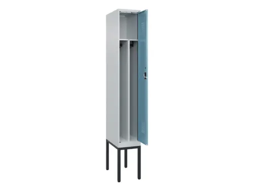 locker voor scheiding van kleding,HxBxD 2120x300x500mm,1vak