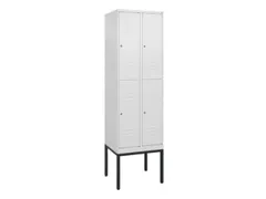 dubbeldekse locker,HxBxD 2120x600x500mm,2x2vak.,vak B 300mm