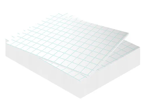Foamboard Kangaro wit 50x70cm 5mm zelfklevend doos à 15 st