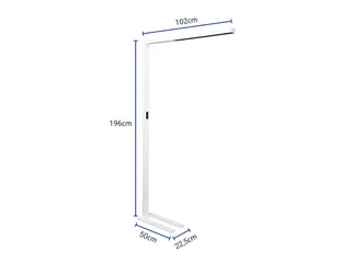 Staande Led-lamp MAULsirius colour vario sensor Dimbaar Wit - 2