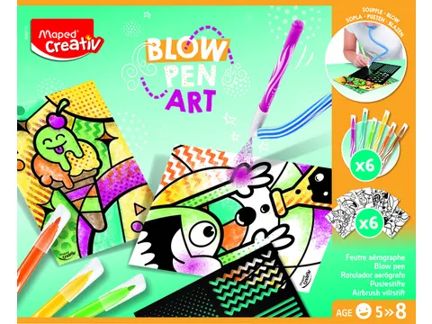 Blowpen Maped Creativ Art Pop Art activité complète