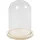 Stolp Creativ Company met houten voet 9.5cm x 6cm
