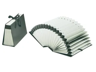 Sorteerordner Jalema Diplo-Line Folio A-Z 21 Vakken Zwart - 2