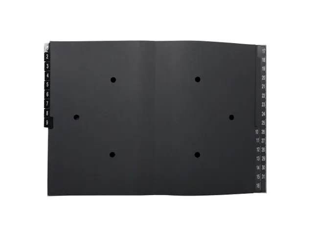 Sorteermap Ordonator 1-31 32vak zilver