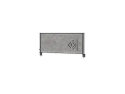 MAULconnecto scheidingsysteem Uplight 120x50 Donker Frame Antraciet