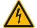 Panneau D'avertissement,Avertissement Tension Électr.,Étiquette