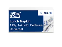Tork 509356 Lunchservet Delft Ware 32,8x32,5cm