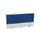 opzetpaneel,v. bureau,aanbouw achter,B 1200mm,Bl-wit,BN6016-blauw