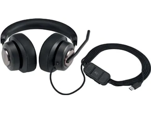 USB-C Headset H2000, Over-Ear, zwart