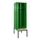 locker met bank,voor scheiding van kleding,HxBxD 2120x600x815mm,2vak