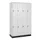 dubbeldekse locker,HxBxD 1950x1200x500mm,4x2vak.,vak B 300mm