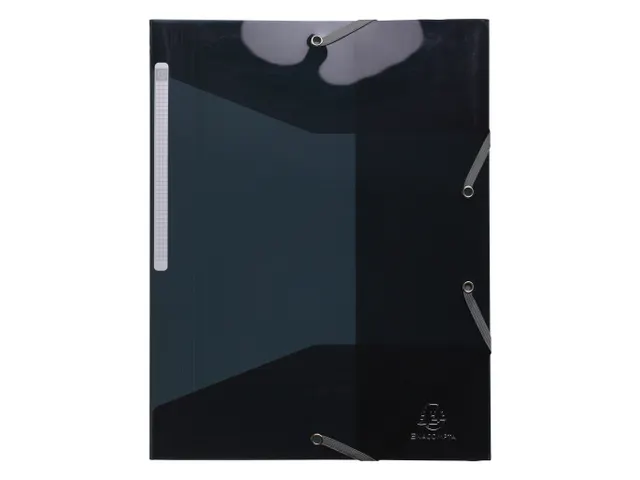 Iderama Elastomap A4 3 Kleppen Polypropyleen Assorti Kleuren