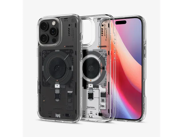 Spigen Ultra Hybrid Neo One MagFit iPhone 6.3 Inch 2024 Hoes Transpara