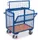 Bakwagen 500kg 1200x745mm Gaaswanden Met Deksel Ral5010