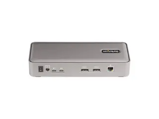 Dual-laptop USB-C KVM docking station dual 4K 60Hz DisplayPort dock - 5