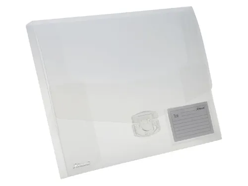 Elastobox Rexel Ice 25mm Transparant