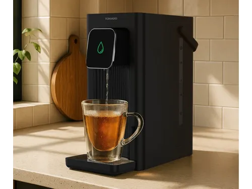 Heetwaterdispenser Tomado 2.5 liter 2200 watt zwart