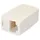 CAT5E RJ45 Modulair Koppelstuk - Beige