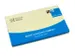 Bloc-mémos 125x75mm jaune bloc de 100 feuillets