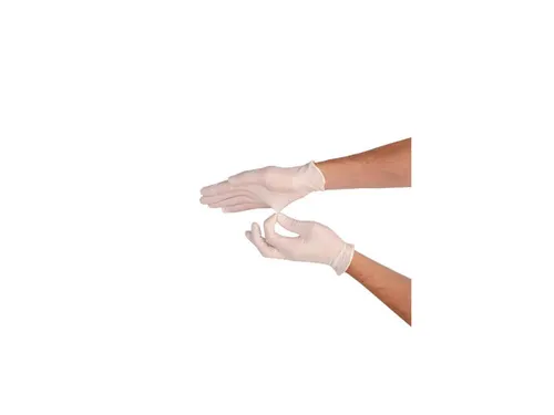 handschoenen latex poedervrij maat XL wit 1000 stuks