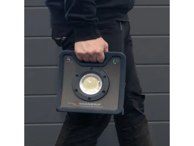 industrielamp,behuizing gegoten aluminium,COB-led,3000lumen,draaggreep