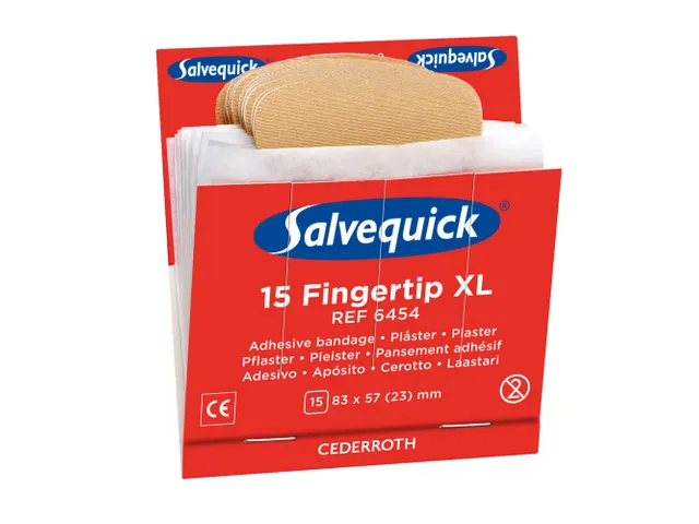 Pansements bout des doigts 6454 pour le distributeur Salvequick , paqu