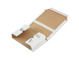 Wikkelverpakking Postbox Wit 455x320x20mm 25 Stuks