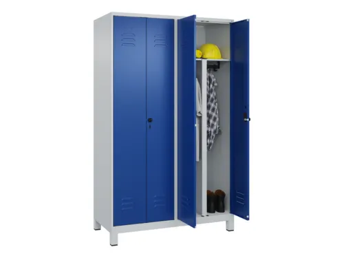 PBM-locker,HxBxD 1950x1200x500mm,4vak,vak B 300mm,draaigrendel
