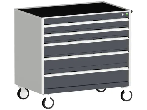 ladekast,HxBxD 980x1050x650mm,5lade(n),lade voor normale belastingen