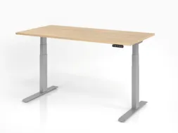 Elektrisch in hgte vst. zit-sta-bureau,HxBxD 640-1290x1600x800mm