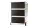 mobiel ladeblok,HxBxD 642x390x436mm,3lade(n),romp wit,front zijwand